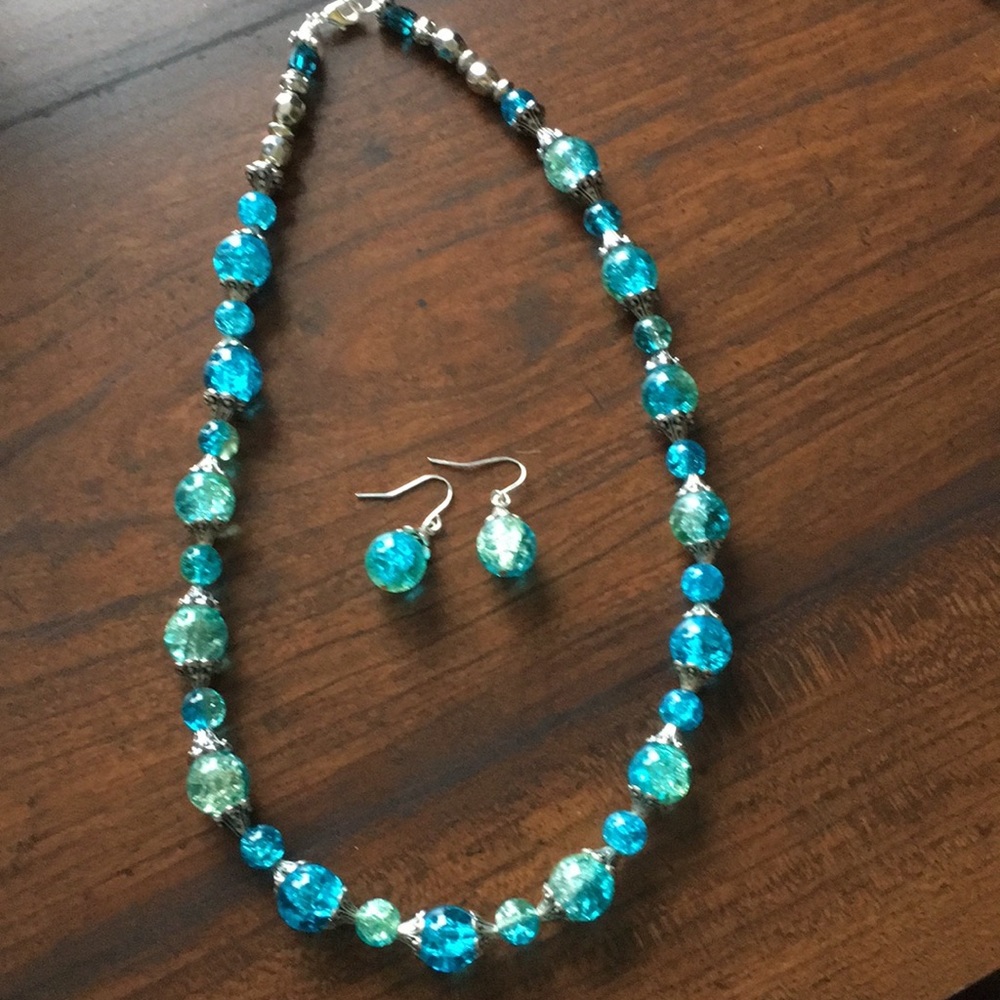 Cracked bead jewelry💙
